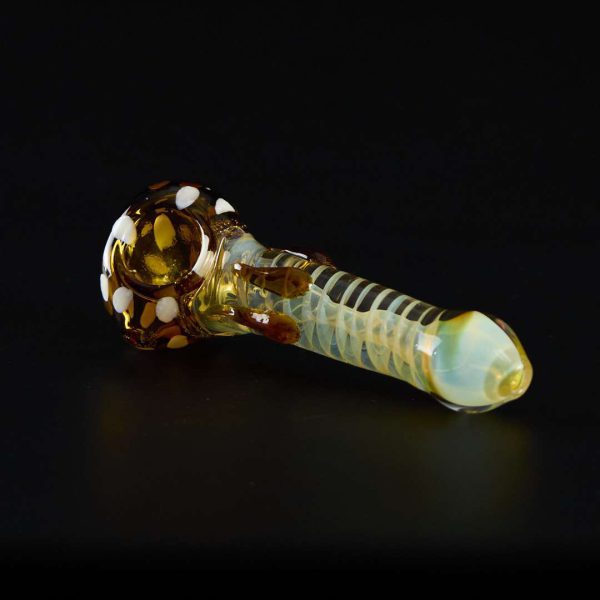 Pipa de cristal americana 11cm Gotas alargadas