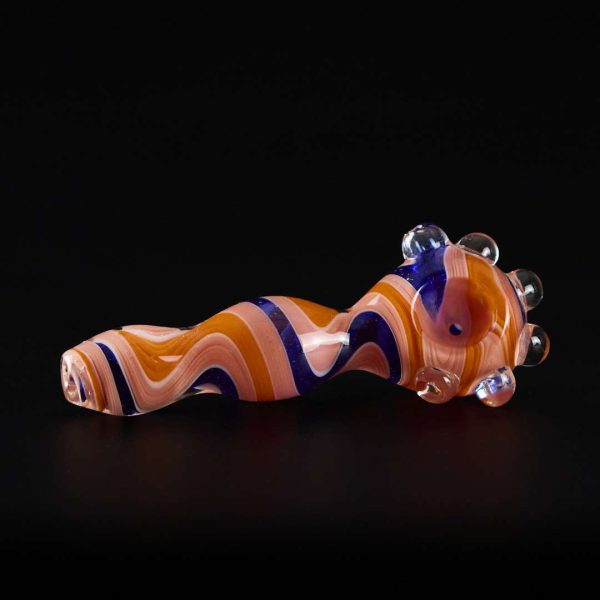 Pipa de cristal americana 13.5cm Yam Twist