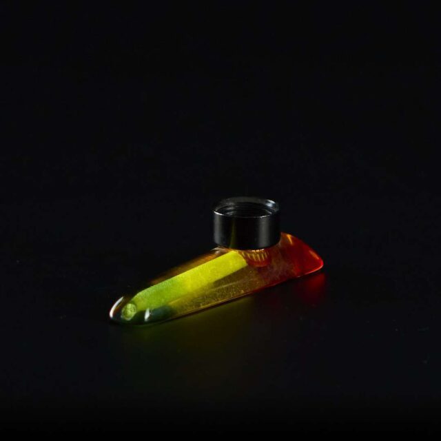 Pipa de metacrilato 8cm Rasta Transparente