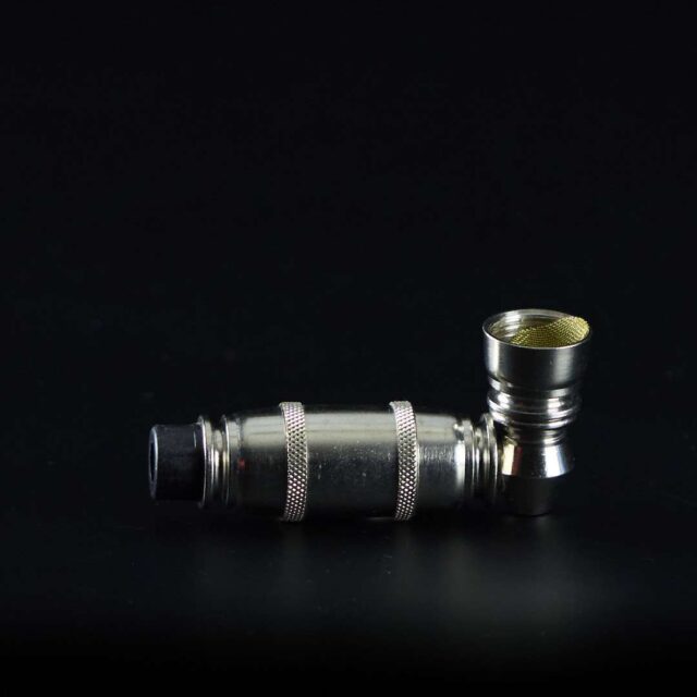 Pipa de metal 7cm U.S.A. Double con cámara grande