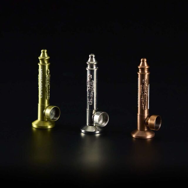 Pipa de metal 9.5cm Skeleton