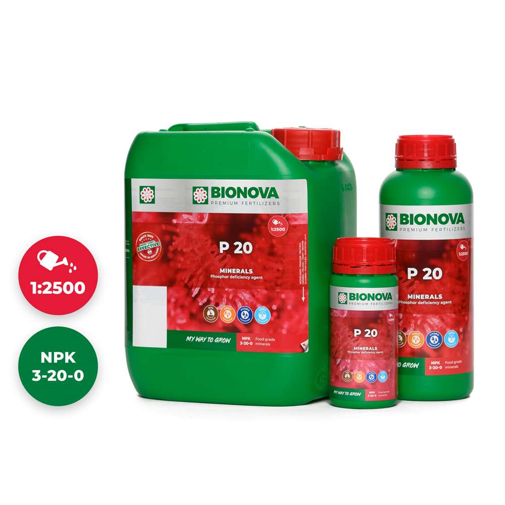 Potasio P 20 de Bionova Fertilizante Mono-nutriente
