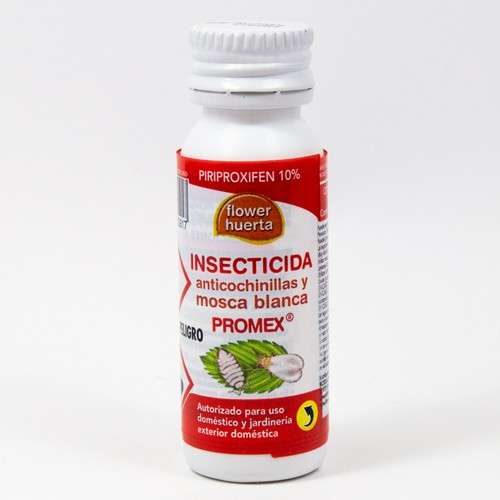 Promex insecticida de Flower – insecticida anti cochinilla y mosca blanca 10ml