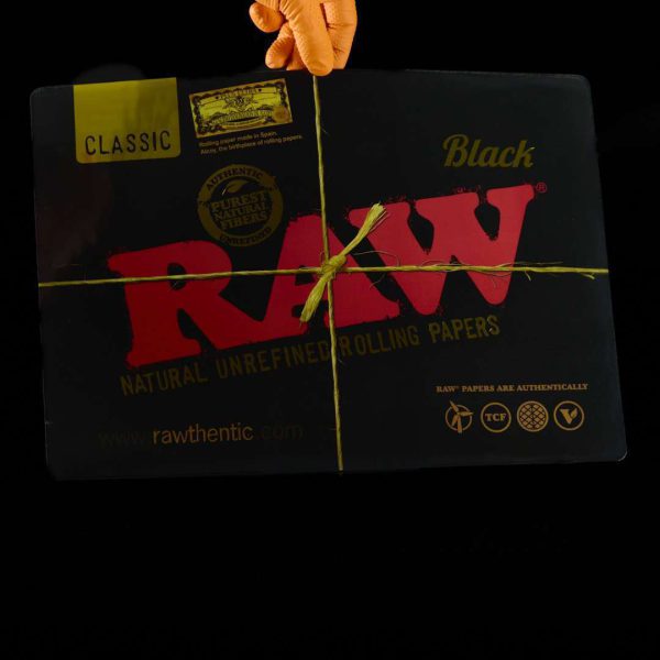 Raw - Alfombra Grande Black