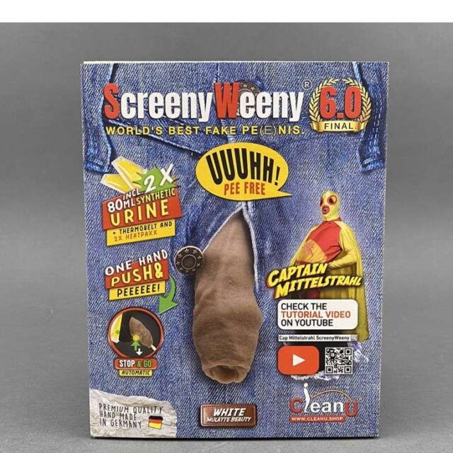 Screeny Weeny 6.0 de CleanU - Protesis + Orina Sintetica