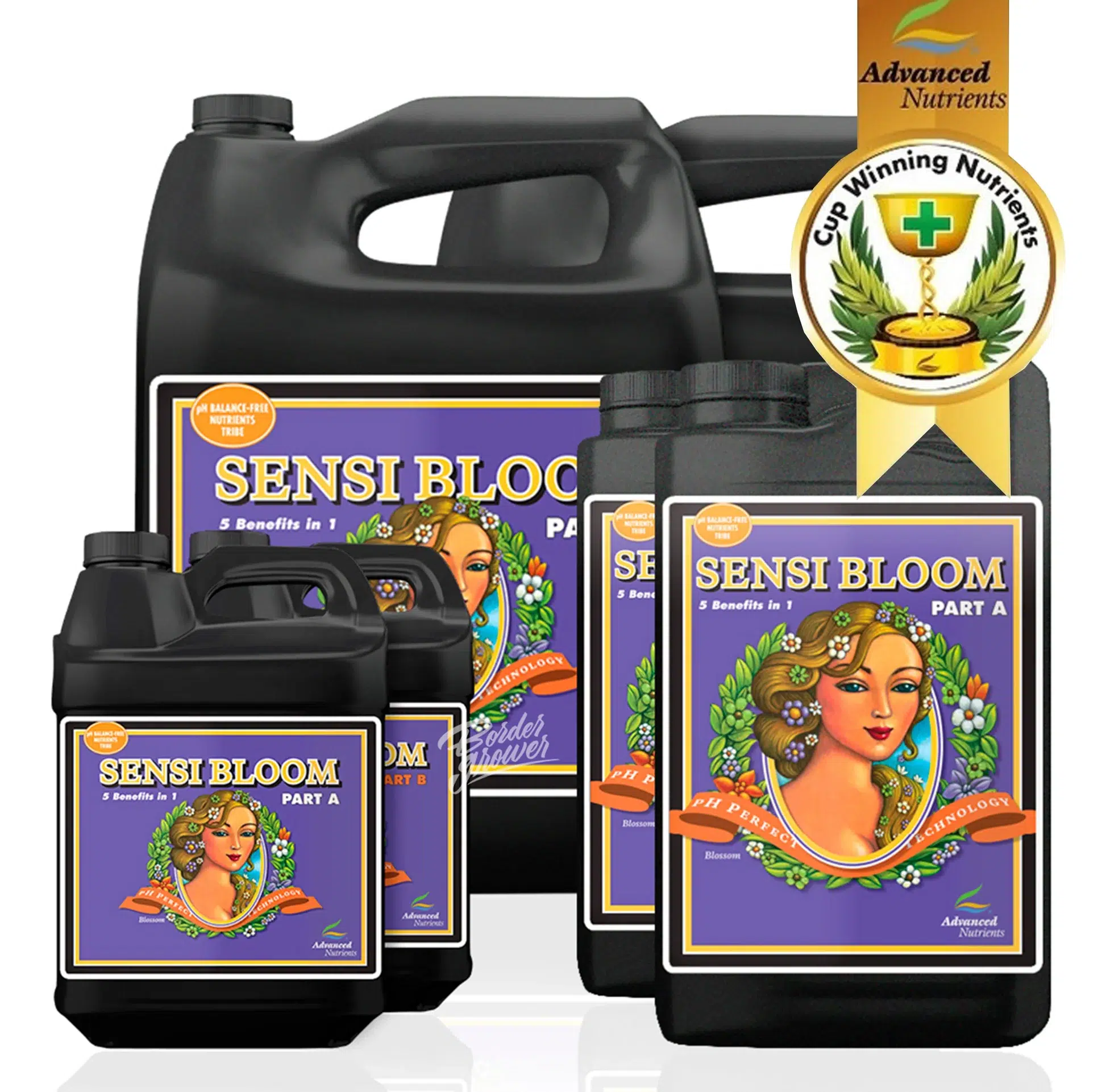 Sensi Bloom A+B de Advanced Nutrients Fertilizante de floración