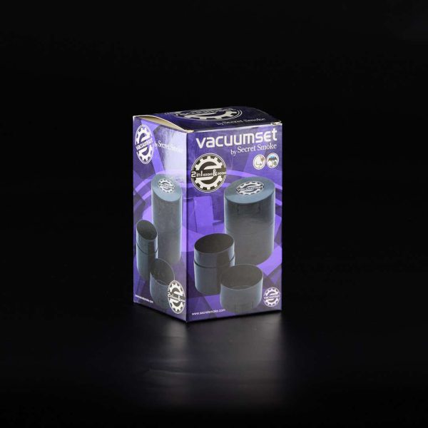 Set de botes de plástico herméticos - 600 ml + 300 ml VacuumSet