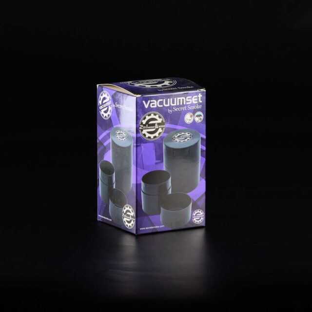 Set de botes de plástico herméticos - 600 ml + 300 ml VacuumSet