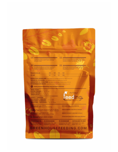Short Flowering/Mostly Indica de Green House Feeding Fertilizante para Índicas