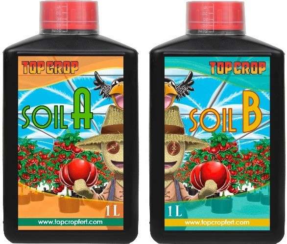 Soil A+B de Top Crop Fertilizante completo para Tierra
