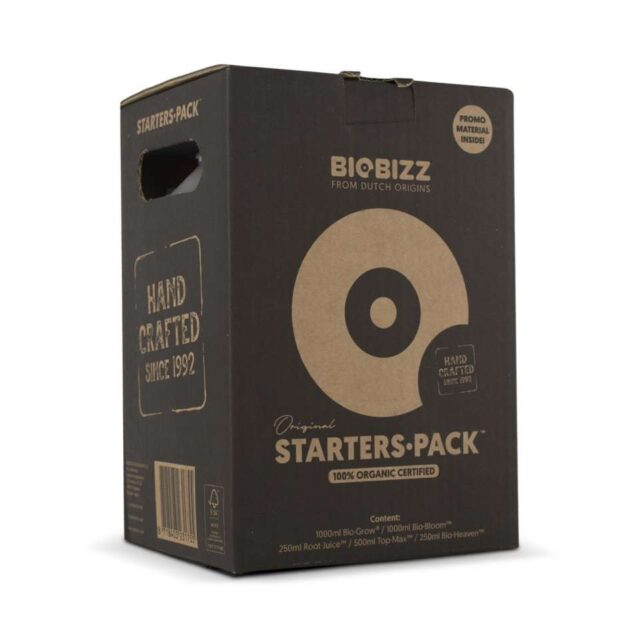 Starters Pack de Biobizz Pack de Fertilizantes Orgánicos Completo