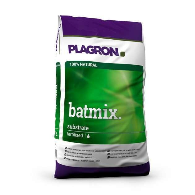 Sustrato Bat mix de Plagron - Enriquecido con Guano de Murciélago