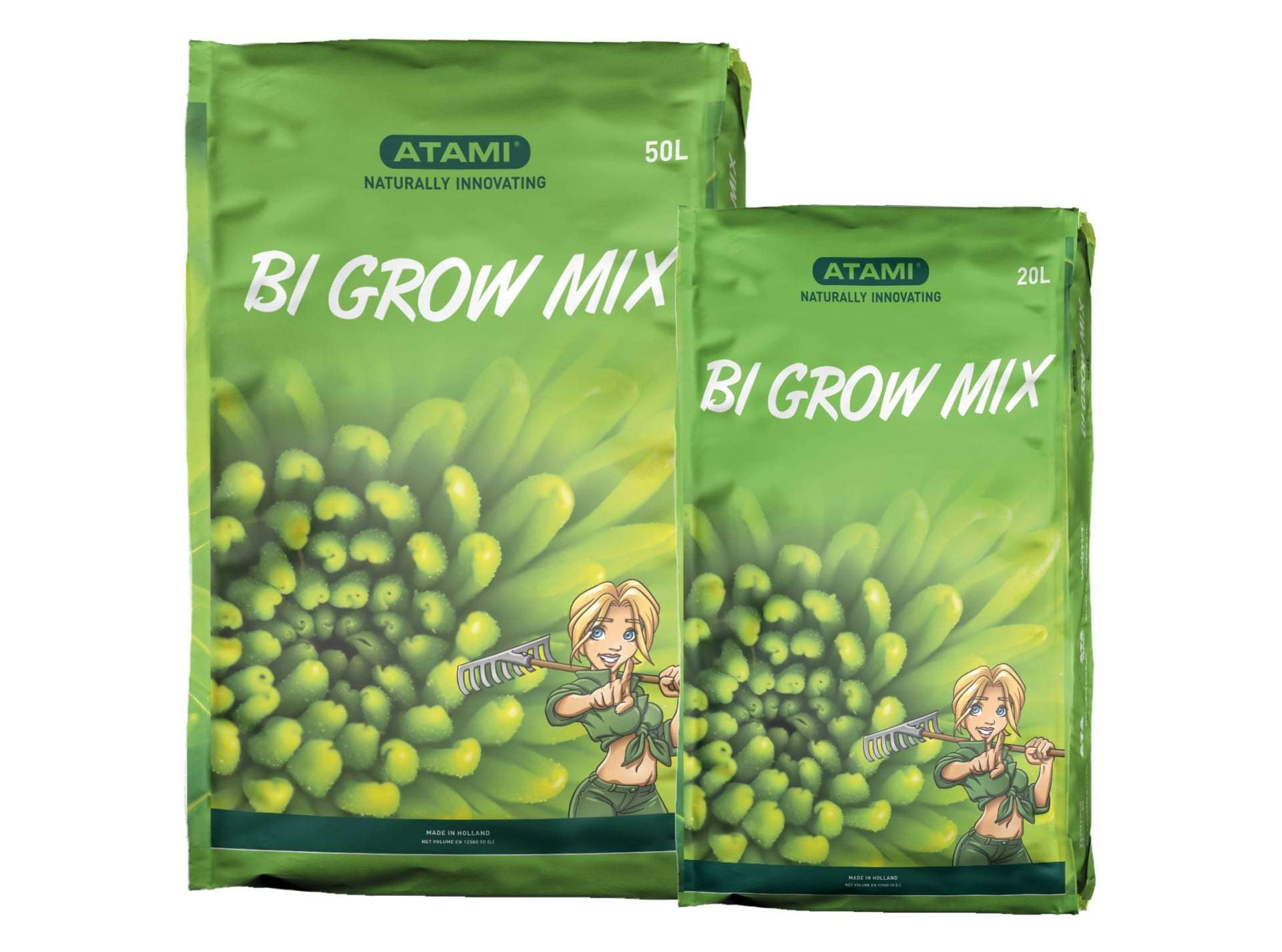 Bi Growmix B'cuzz 50L de Atami - Sustrato Orgánico para Crecimiento