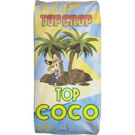 Sustrato Top Coco 50L de Top Crop - Coco para Cultivo Hidropónico