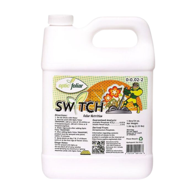 Switch Prevencion frente el hermafroditismo de Optic Foliar 1L