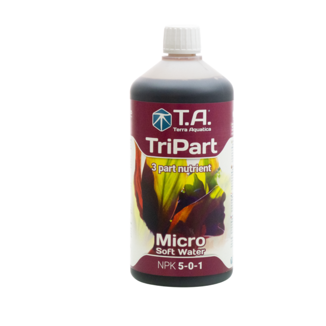 TriPart Micro Agua Blanda de Terra Aquatica (GHE) General Hidroponics