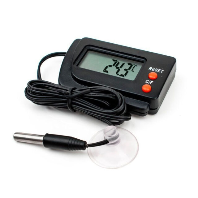 Termómetro Digital Mini VDL con Sonda Impermeable para Cultivos