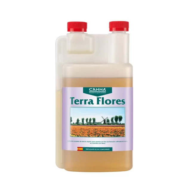 Terra Flores de Canna Fertilizante de Floración para Cultivos en Tierra
