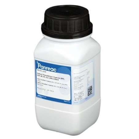 Tiosulfato de sodio de Panreac 500g - Para hacer tiosulfato de plata STS