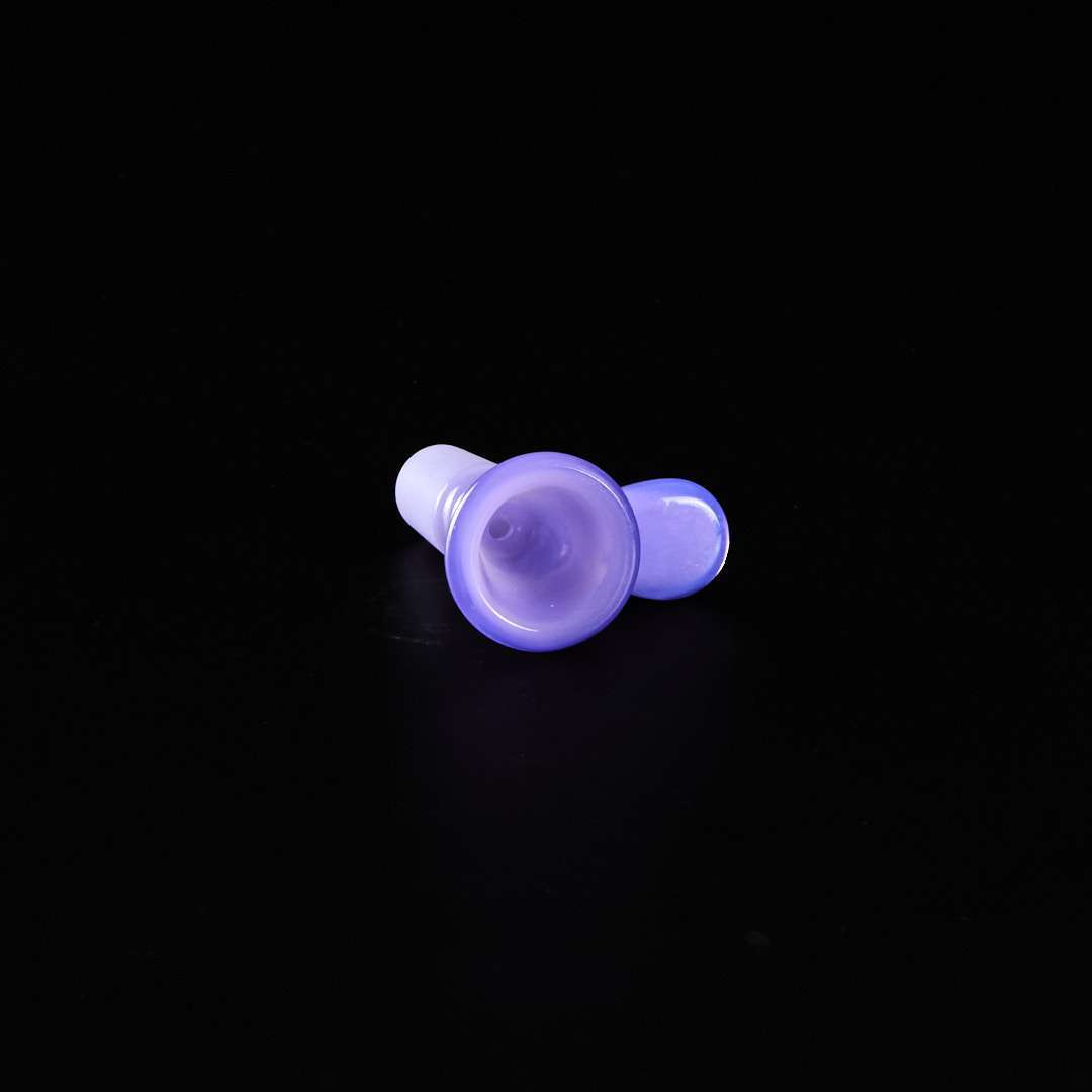 Cazoleta de Cristal Milky 14mm Morada
