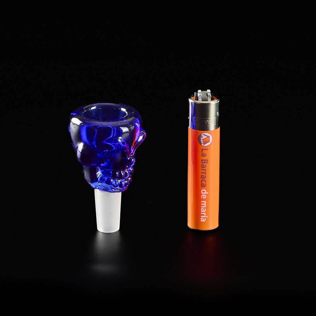 Cazoleta de Cristal Calavera 14mm
