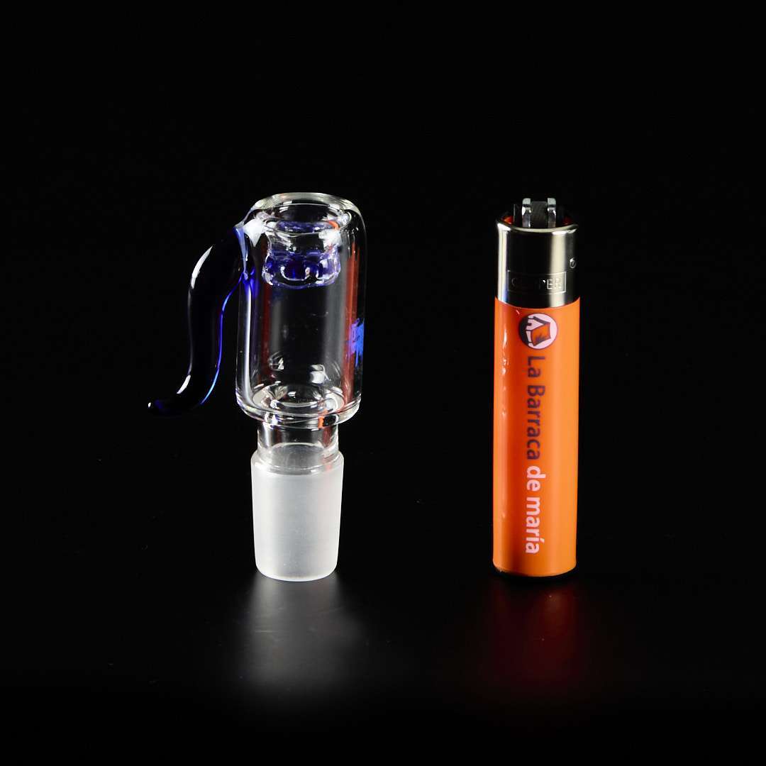 Cazoleta de Cristal Four Twenty con Rejilla 18mm Azul