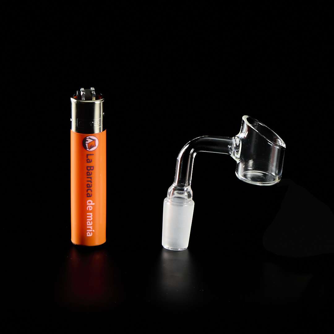 Banger de Cristal Macho 90º 14mm