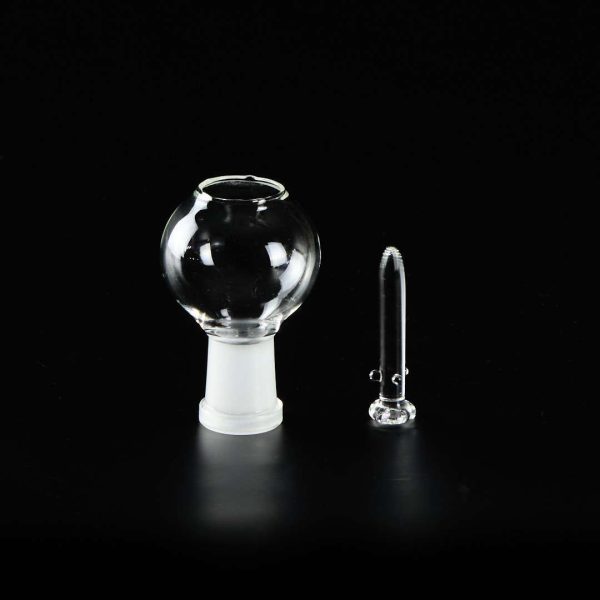 Cúpula de Borosilicato + Clavo Puntos Hembra 14mm