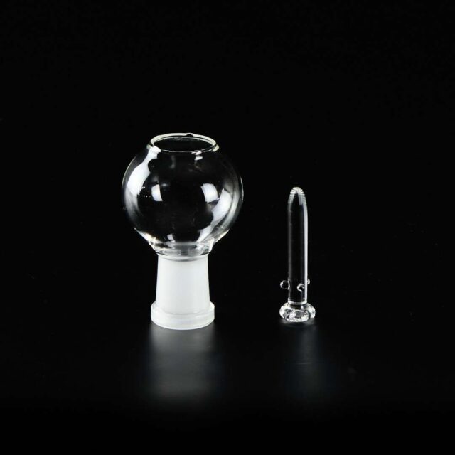Cúpula de Borosilicato + Clavo Puntos Hembra 14mm