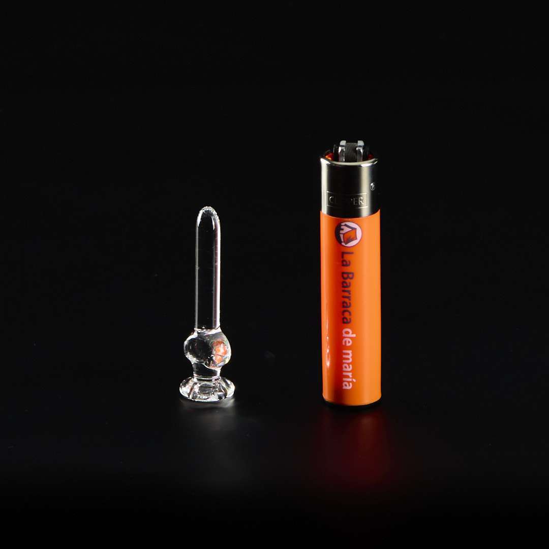 Clavo de vidrio de borosilicato Oval 19mm
