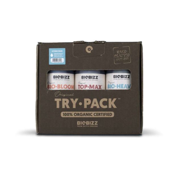 Trypack Hydro de Biobizz Pack de Fertilizantes Orgánicos