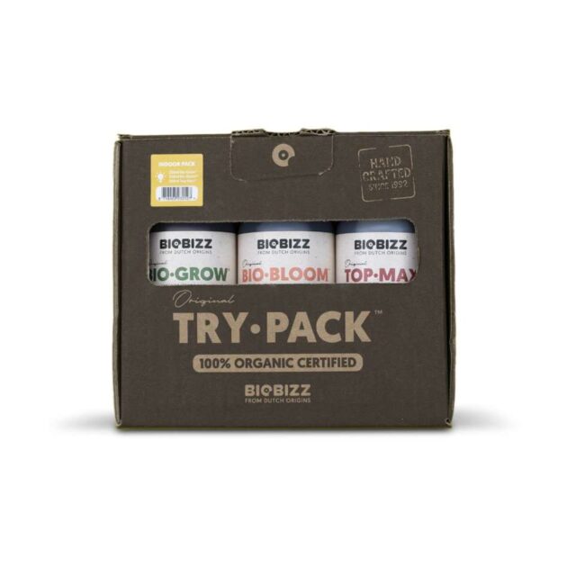 Trypack Indoor de Biobizz Pack de Fertilizantes Orgánicos