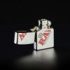 Zippo de Raw Silver