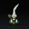 Pipa de agua 16cm Thug Life Verde con estilo americano