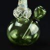 Pipa de agua 16cm Thug Life Verde con estilo americano