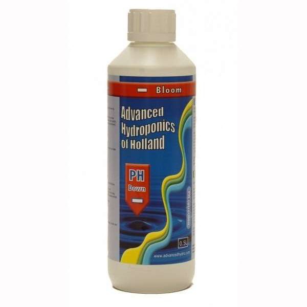 pH- Down Bloom de Advanced Hydroponics Regulador de pH para Floración