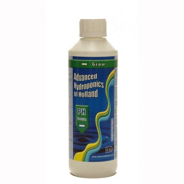 pH- Down Grow de Advanced Hydroponics Regulador de pH para Crecimiento