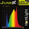 Luminaria June DC LED 720W 2.8 Six Bar Hortilight