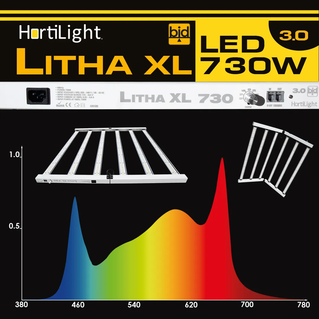 Luminaria Litha XL 730 3.0 bid de Hortilight