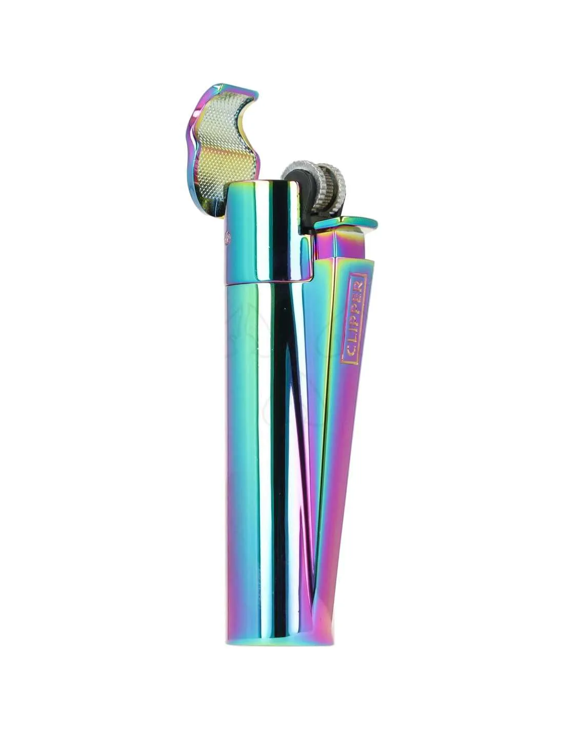 Mechero Clipper de metal electrónico Jet Flame soplete Tornasol Flint Wheel