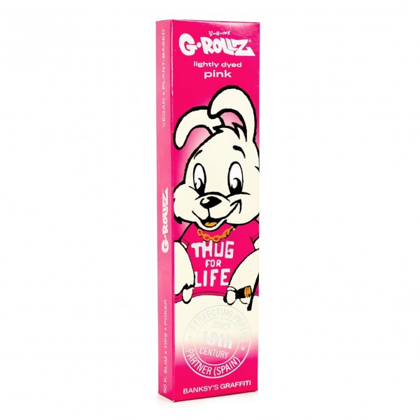 Thug for Life de Grollz King Size Rosa con Cierre Magnético