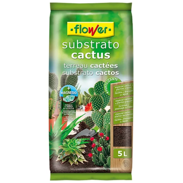 Sustrato Cactus de Flower 5L