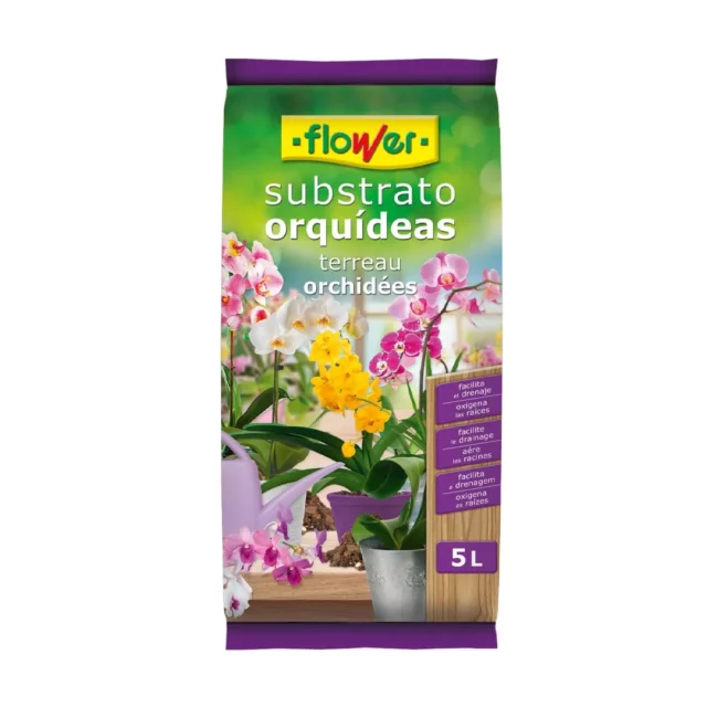 Sustrato Orquídeas de Flower 5L