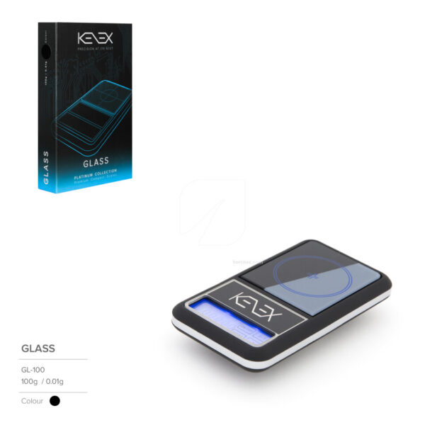 Báscula Glass 0,01-100 g de Kenex