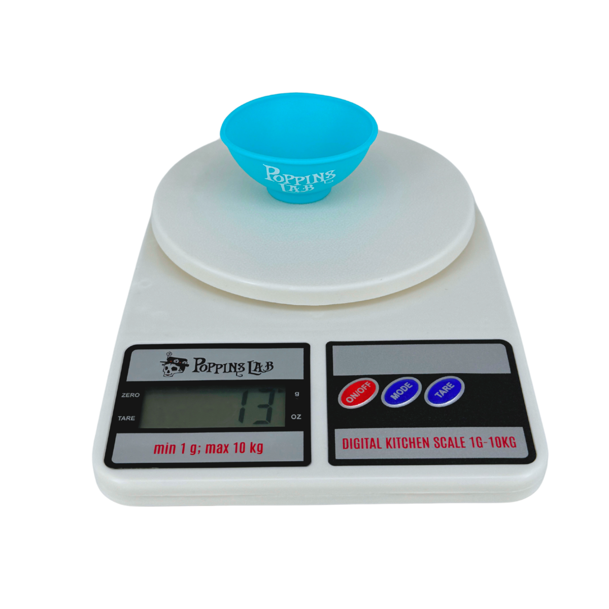 Báscula digital 1 g–10 kg de Poppins Lab