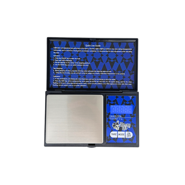 Báscula digital mini 0,01–200 g de Poppins Lab