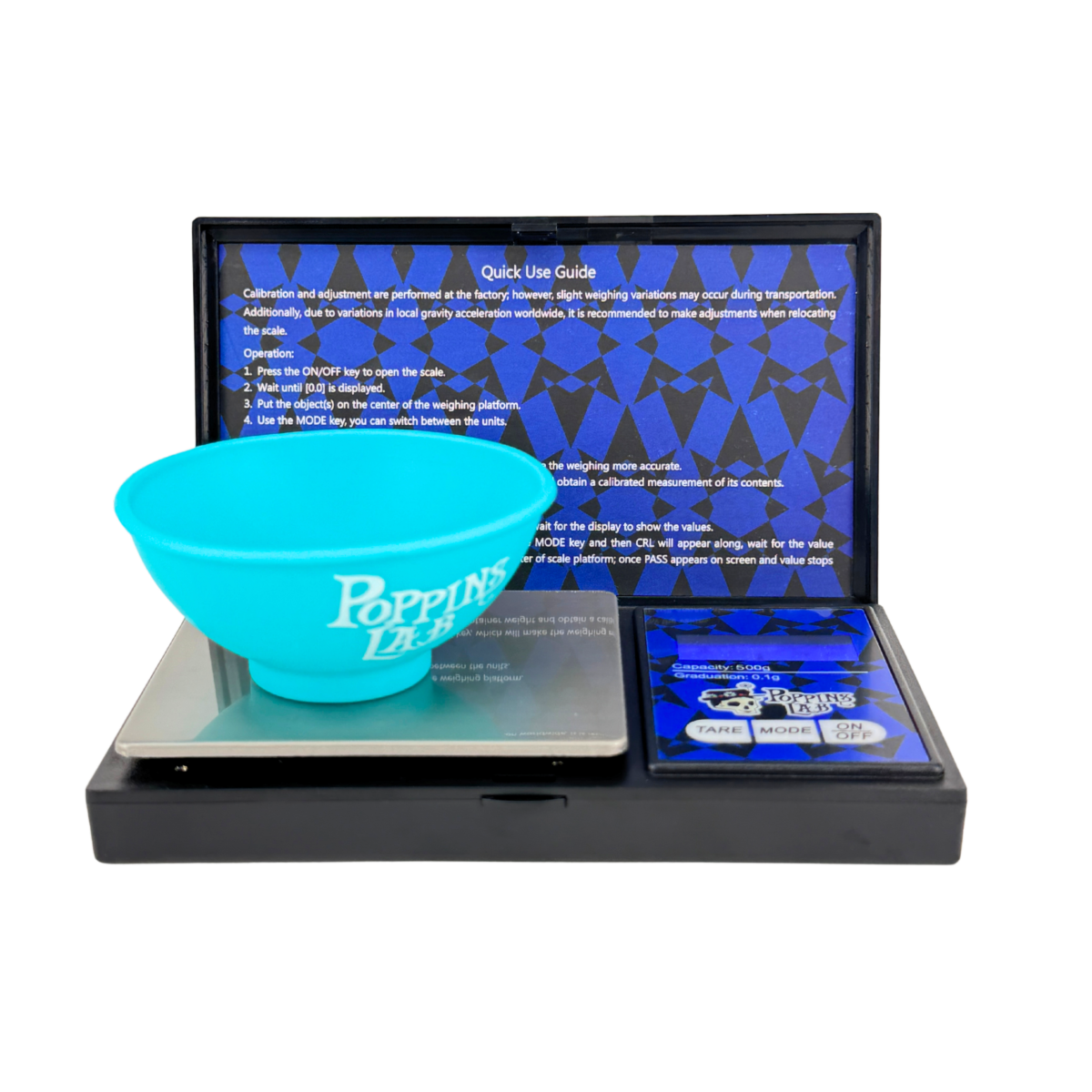 Báscula digital mini 0,01–200 g de Poppins Lab