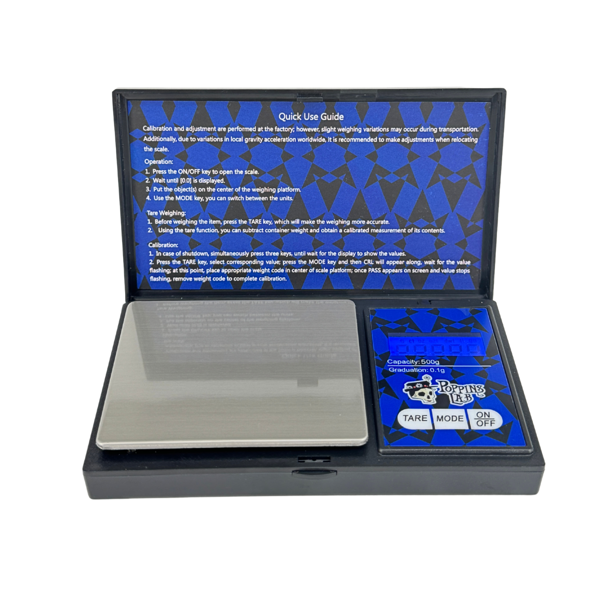 Báscula digital mini 0,01–200 g de Poppins Lab