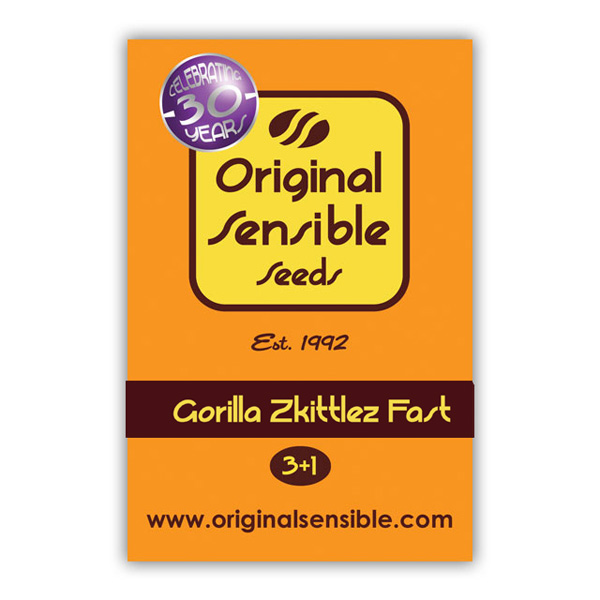 Gorilla Zkittlez Fast feminizada de Original Sensible Seeds