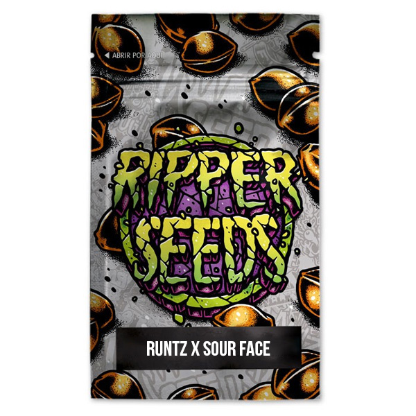 Runtz X Sour Face feminizada de Ripper Seeds